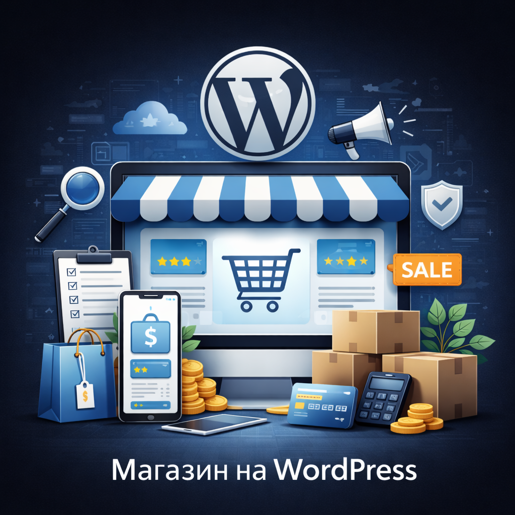 Магазин на вордпрес